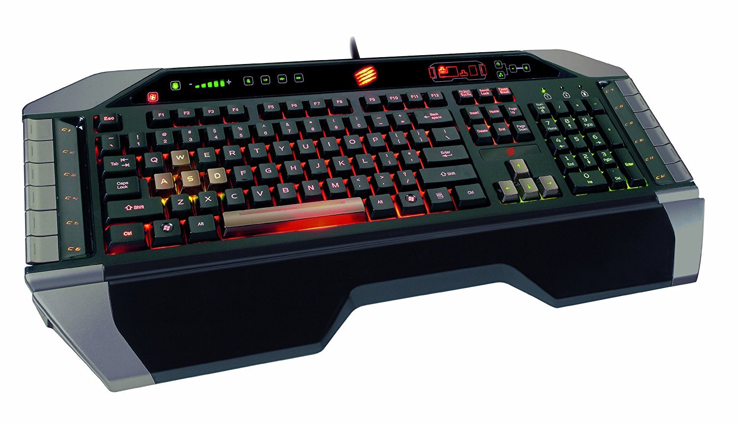 Mad Catz V7 Gaming Keyboard (US Layout) on PC