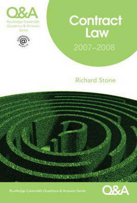 Contract Law Q&A by Richard Stone image