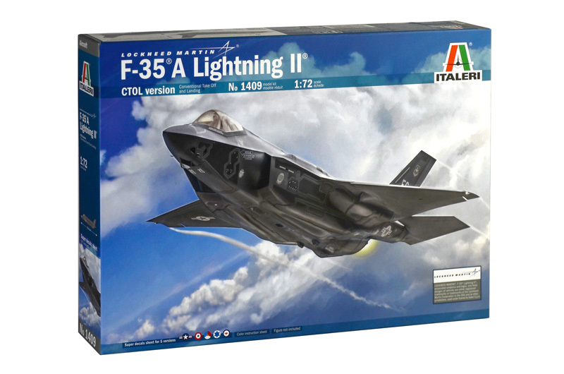 Italeri 1/72 F-35A Lightning II - Scale Model Kit