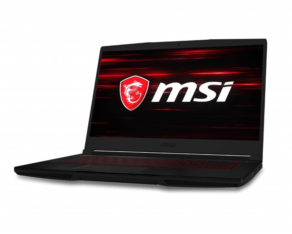 MSI 15.6" GF63 Thin 8SC i7 Gaming Laptop i7-8750H, 16GB RAM, GTX 1650MAX Q image