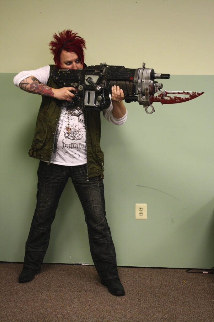 Gears of War 3 Retro Lancer Replica at Mighty Ape Australia