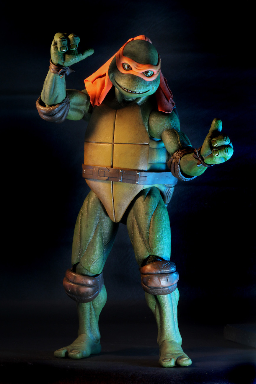 Teenage Mutant Ninja Turtles: Michelangelo (1990 Movie) - 1:4 Scale Action Figure image