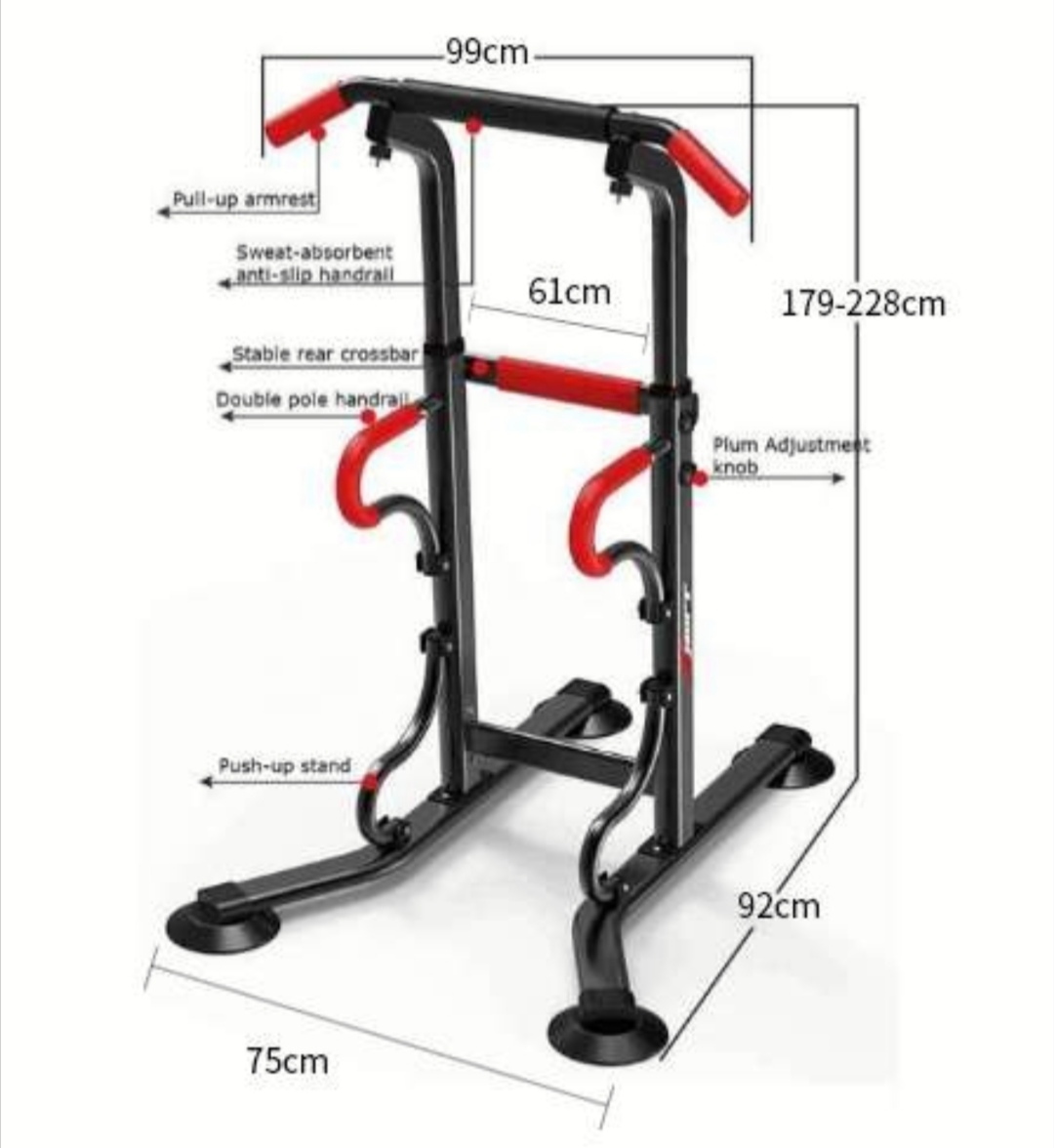 Buy Ape Style Multi-Function Pull Up Power Tower Home Gym at Mighty Ape NZ