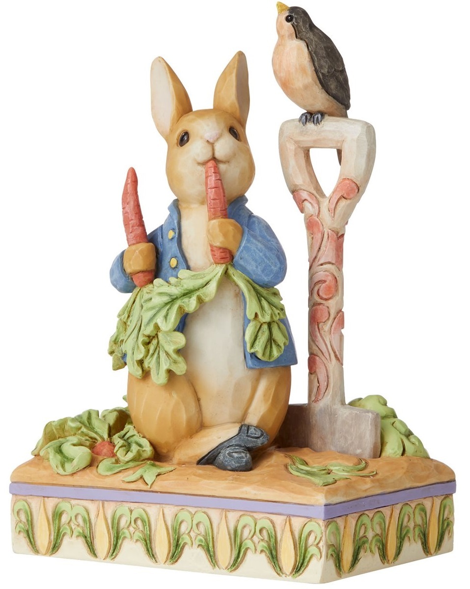 Peter Rabbit In Garden Diorama Statue at Mighty Ape Australia