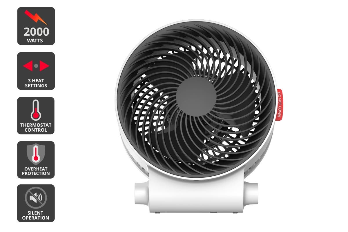 Olimpia Splendid: 2kW Caldo Whisper Fan Heater | at Mighty Ape NZ