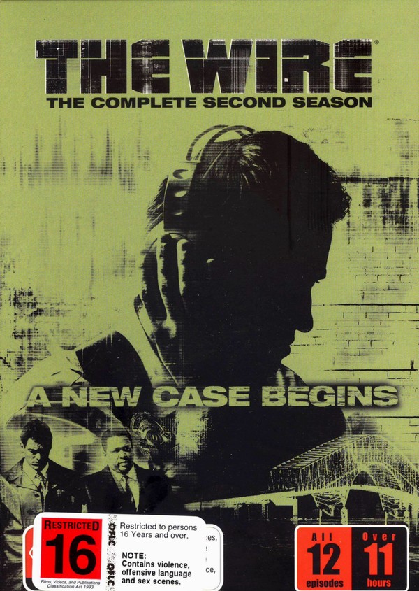 The Wire Season 2 DVD image