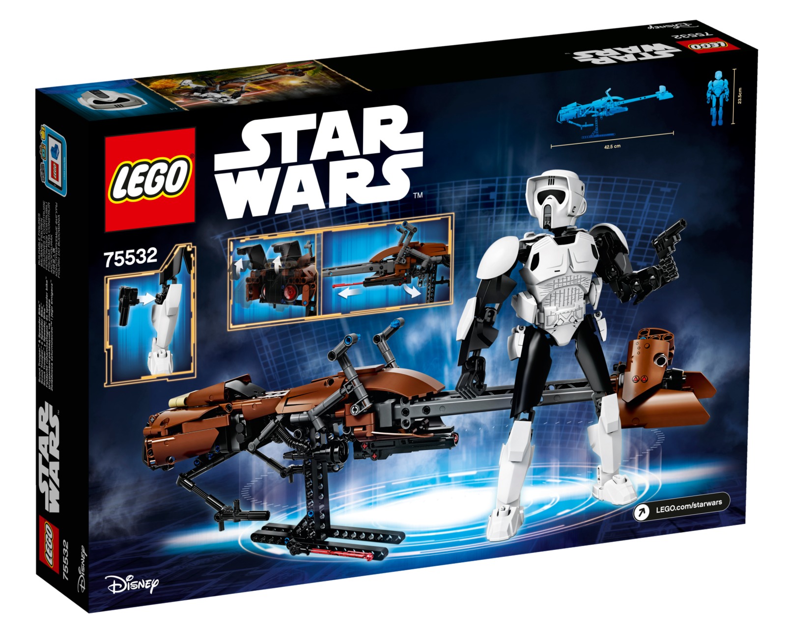 LEGO Star Wars: Scout Trooper & Speeder Bike (75532)