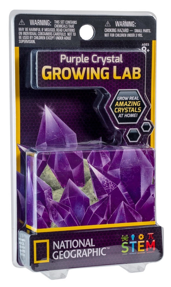 National Geographic: Mini Crystal Growing Lab - Purple image
