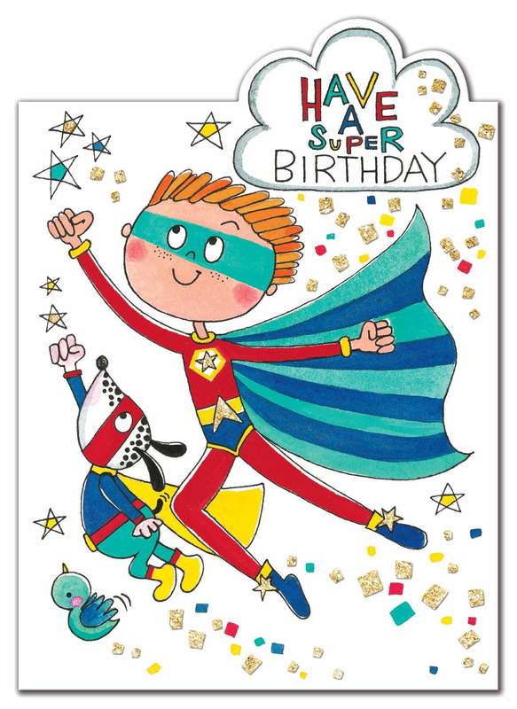 Rachel Ellen: Super Birthday Hero Card