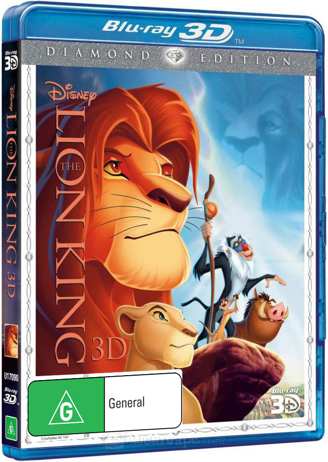 The Lion King 3D on Blu-ray, 3D Blu-ray image