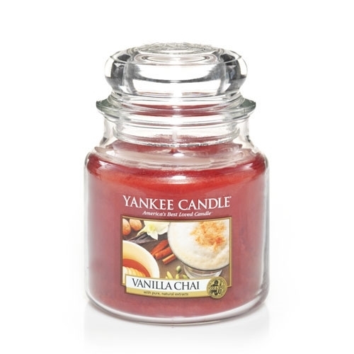 Yankee Candle Medium Jar Vanilla Chai (411g) at Mighty Ape NZ