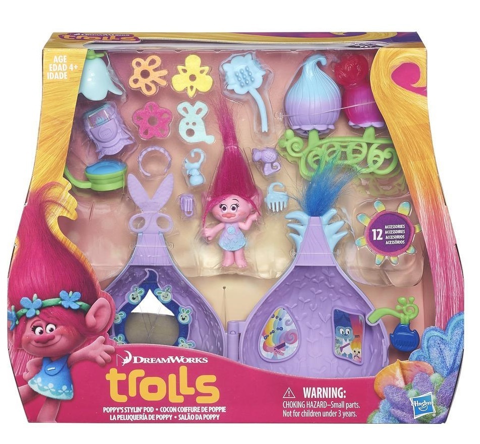 DreamWorks Trolls: Poppy's Stylin' Pod - Playset