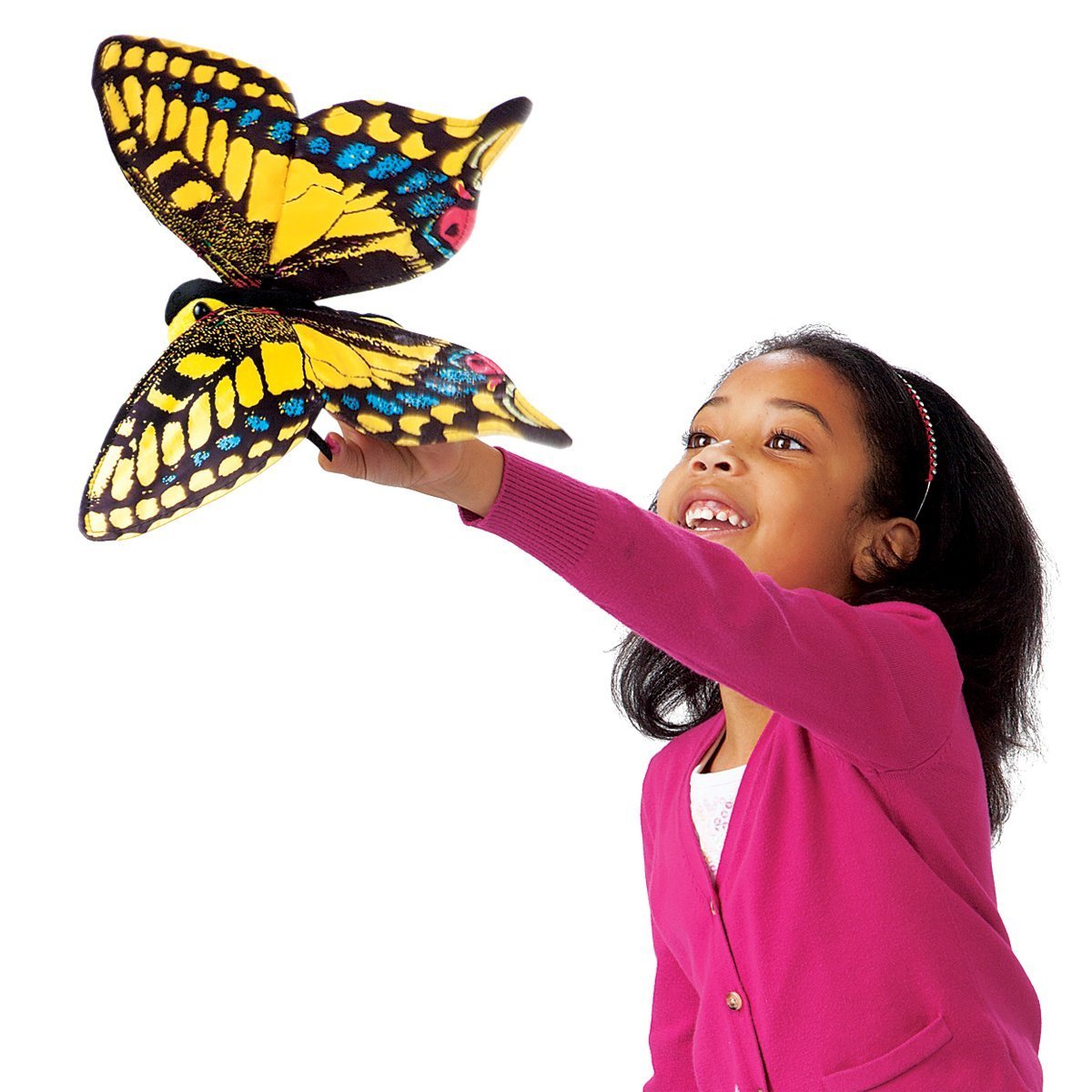 Buy Folkmanis Hand Puppet Swallowtail Butterfly at Mighty Ape NZ