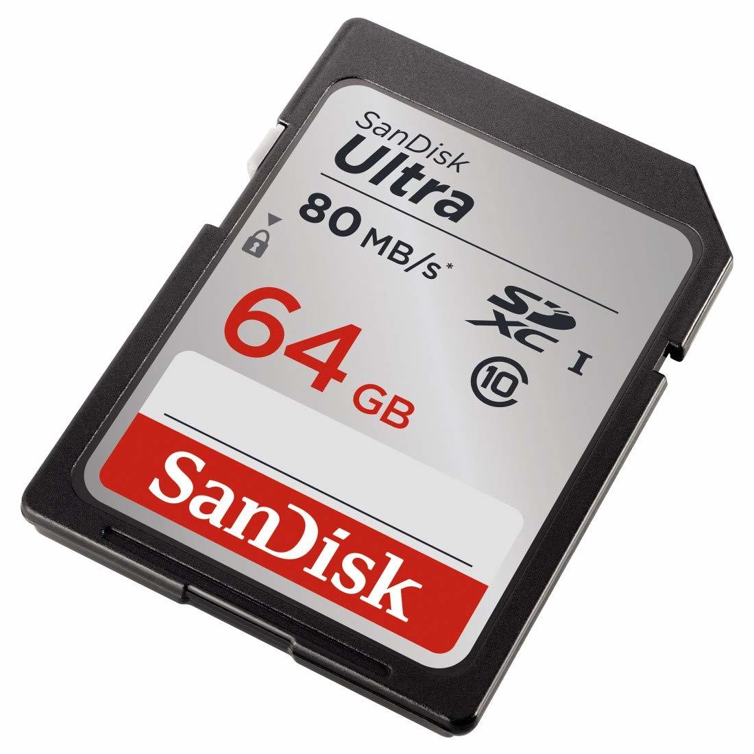 64GB SanDisk Ultra SDXC UHS-I Memory Card image