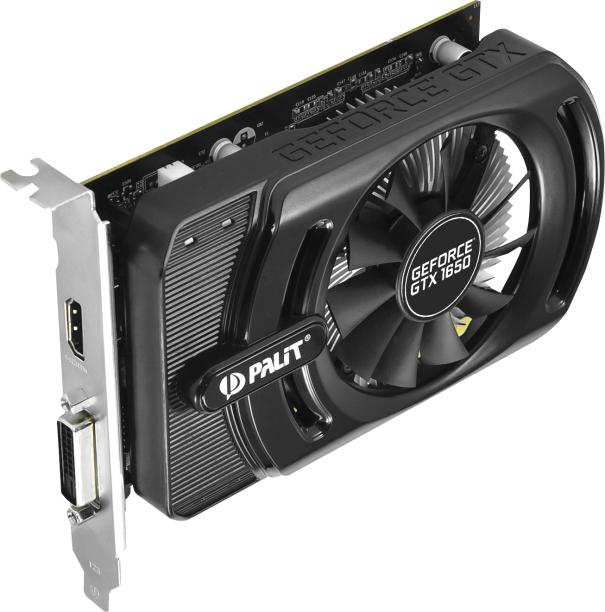 NVIDIA GeForce GTX 1650 StormX OC 4GB Palit GPU image