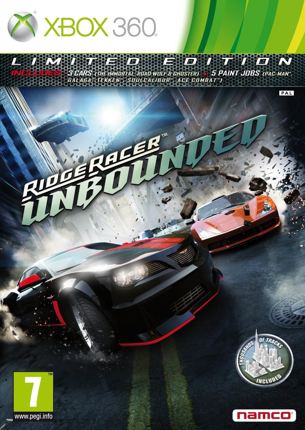 Ridge Racer Unbounded Limited Edition on X360