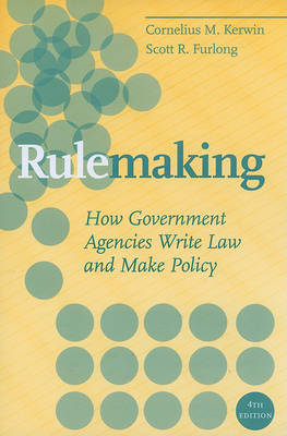 Rulemaking by Cornelius M. Kerwin image