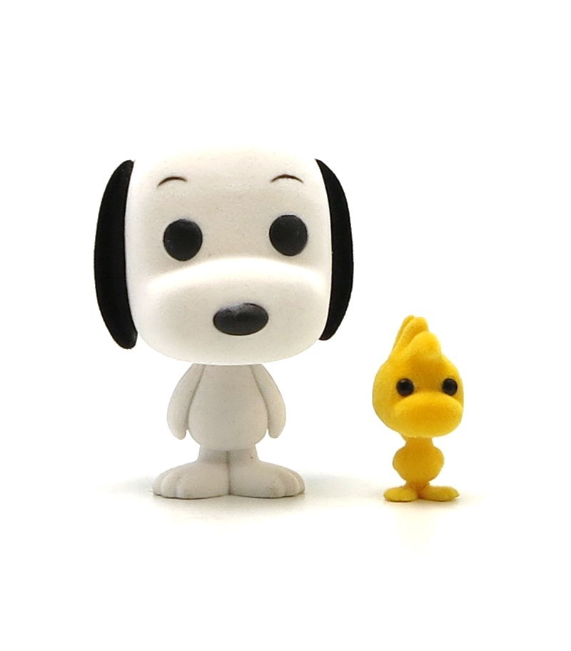 Peanuts - Snoopy & Woodstock (Flocked) Pop! Vinyl Figure image