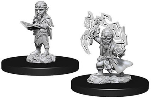 Pathfinder Deep Cuts: Unpainted Miniatures - Male Gnome Sorcerer image