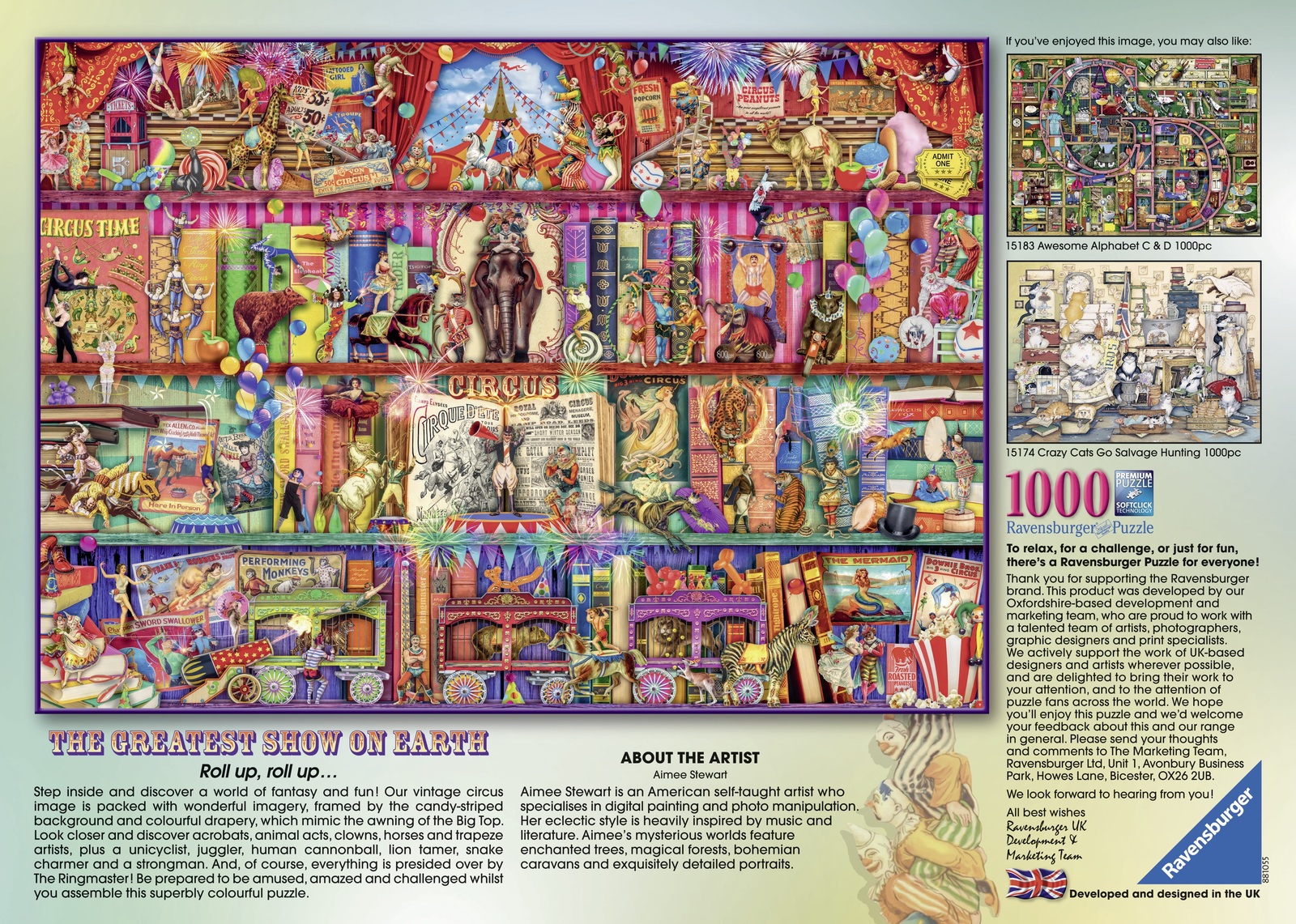 Ravensburger: 1,000 Piece Puzzle - The Greatest Show on Earth image