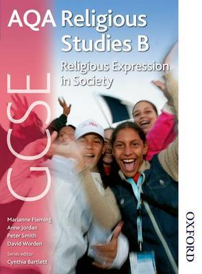 AQA GCSE Religious Studies B - Religious Expression in Society by Anne Jordan image