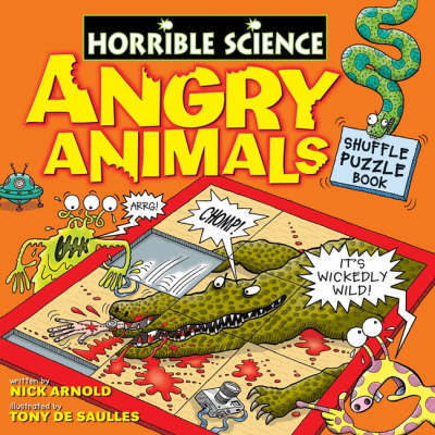 Angry Animals Shuffle Puzzle Book by Nick Arnold image