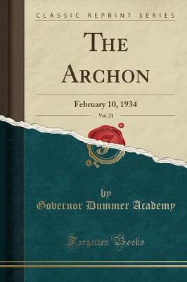 The Archon, Vol. 21 by Governor Dummer Academy image
