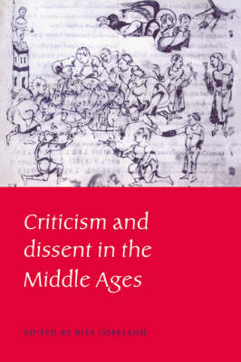 Criticism and Dissent in the Middle Ages image