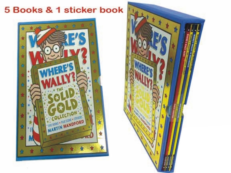 Where's Wally? The Solid Gold Collection Box Set (6 Books) by Martin Handford image