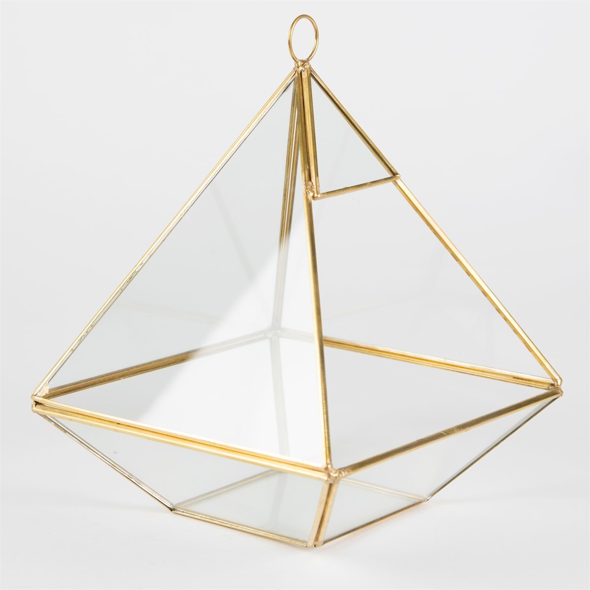 Brass Pyramid Terrarium image