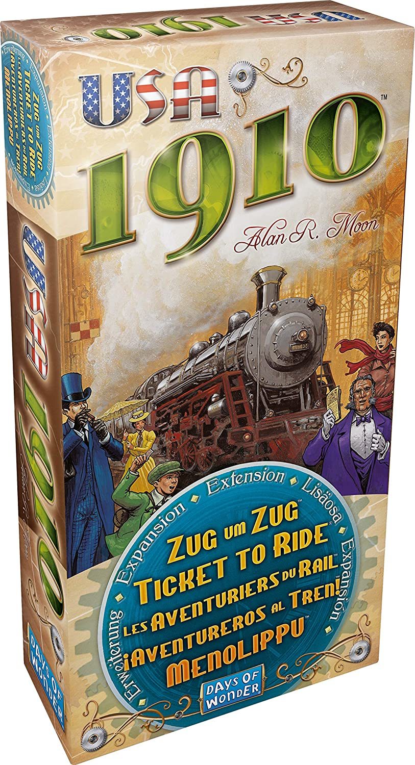 Ticket to Ride USA 1910 Board Game at Mighty Ape NZ