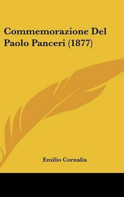 Commemorazione del Paolo Panceri (1877) by Emilio Cornalia image
