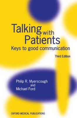 Talking with Patients by Michael J. Ford image