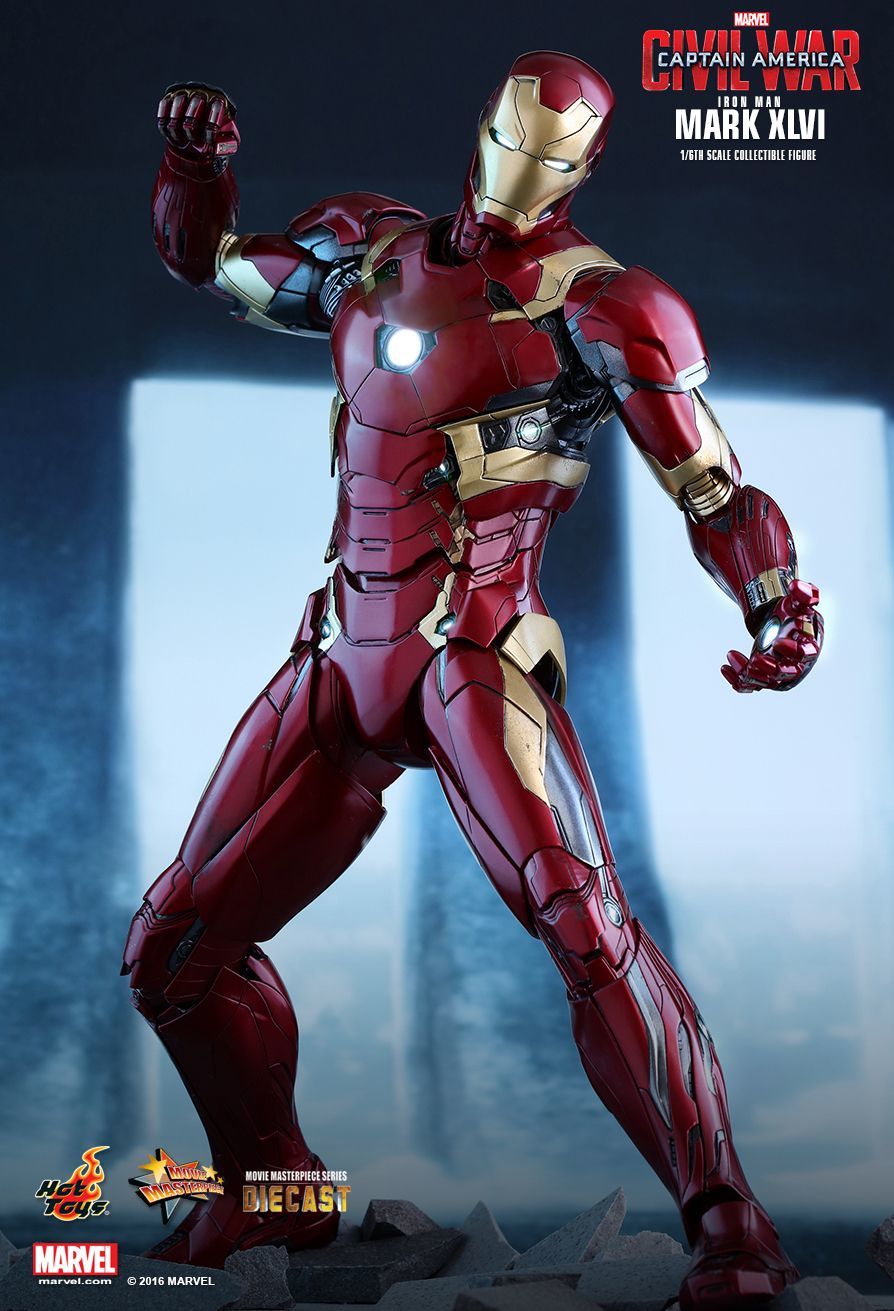 Captain America: Civil War - Iron Man Mark XLVI 1:6 Scale Figure