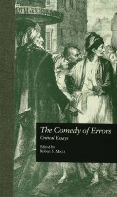 The Comedy of Errors by Robert S. Miola image