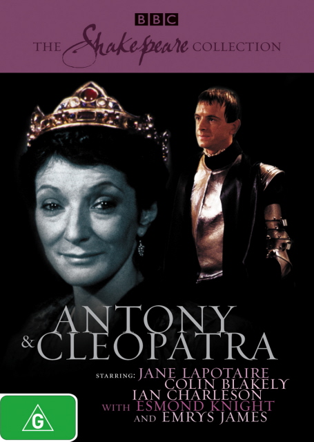 Antony And Cleopatra (1981) (Shakespeare Collection) on DVD image