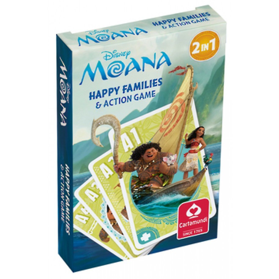 Moana Happy Family Card Game image