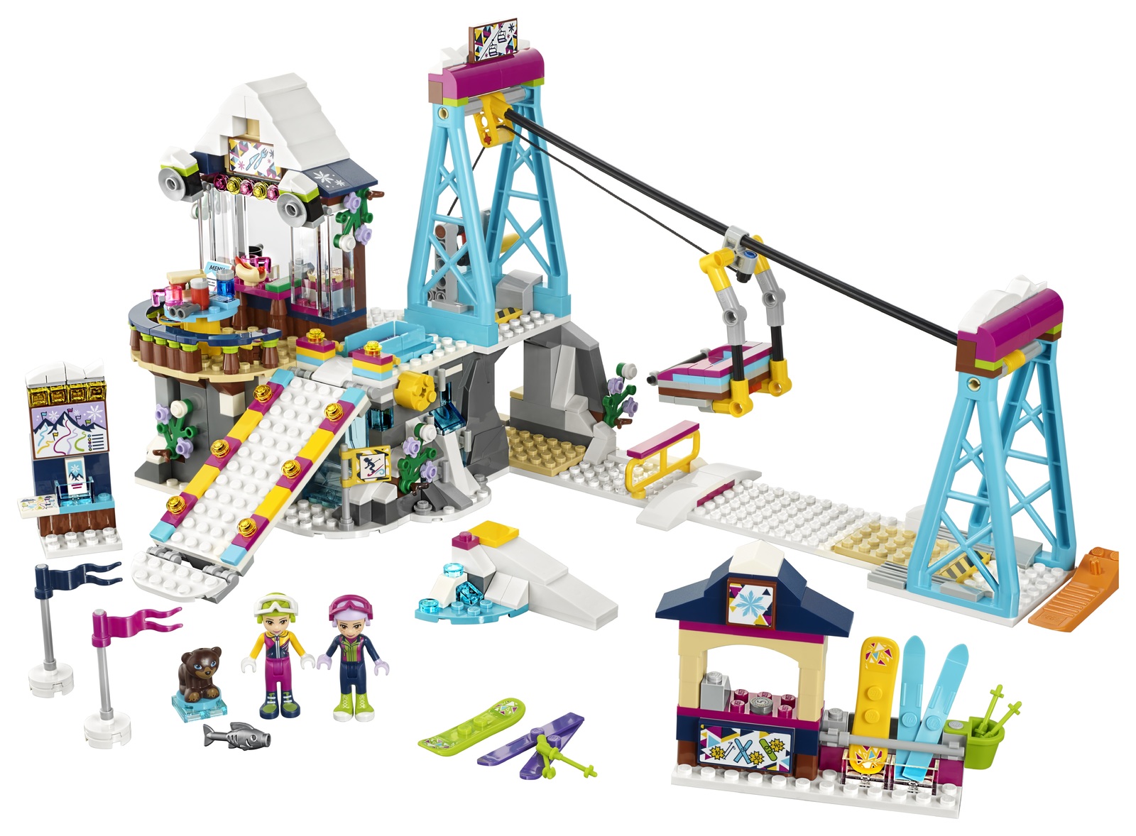 LEGO Friends: Snow Resort Ski Lift (41324) image