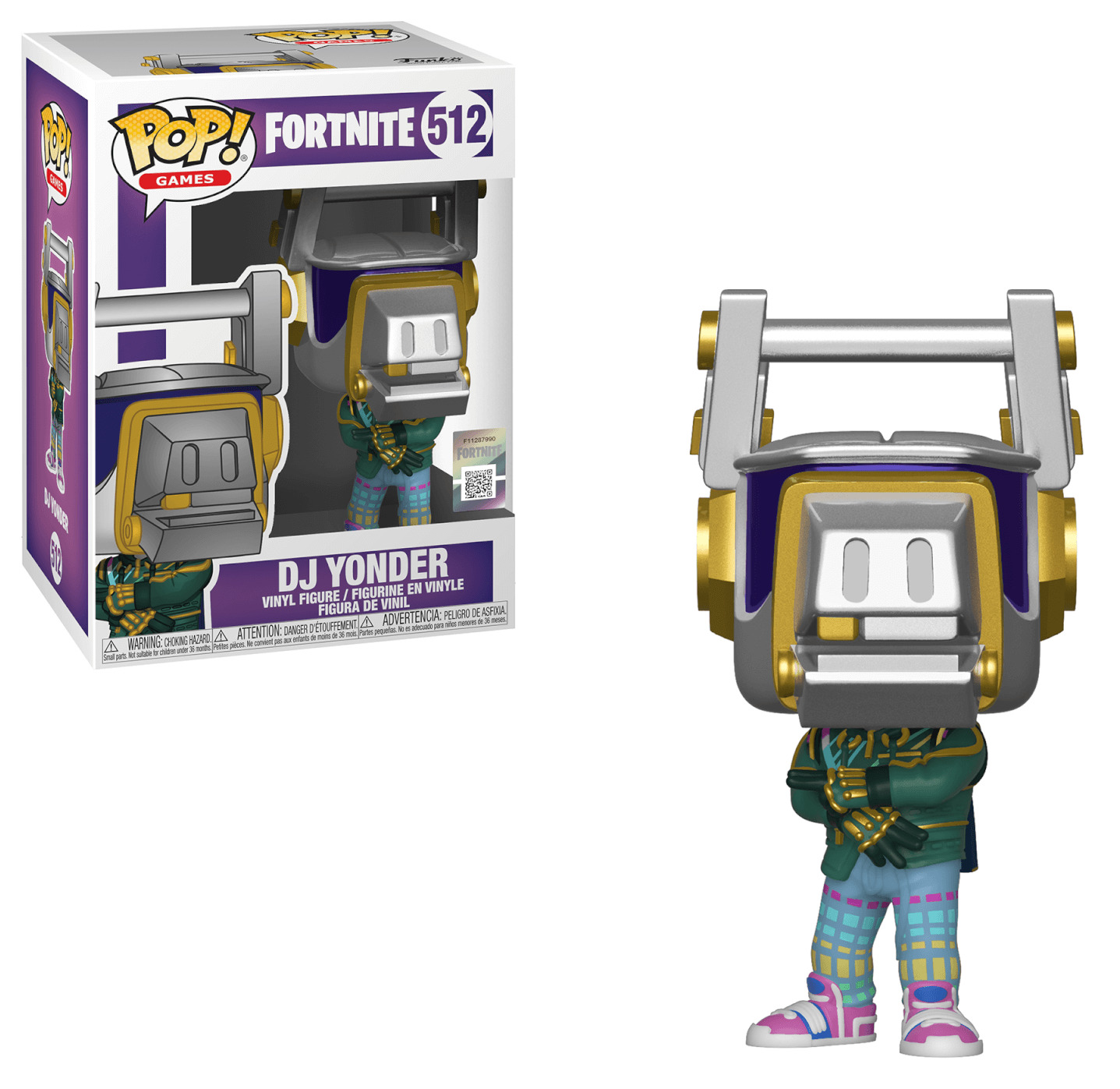 Fortnite - DJ Yonder Pop! Vinyl Figure image