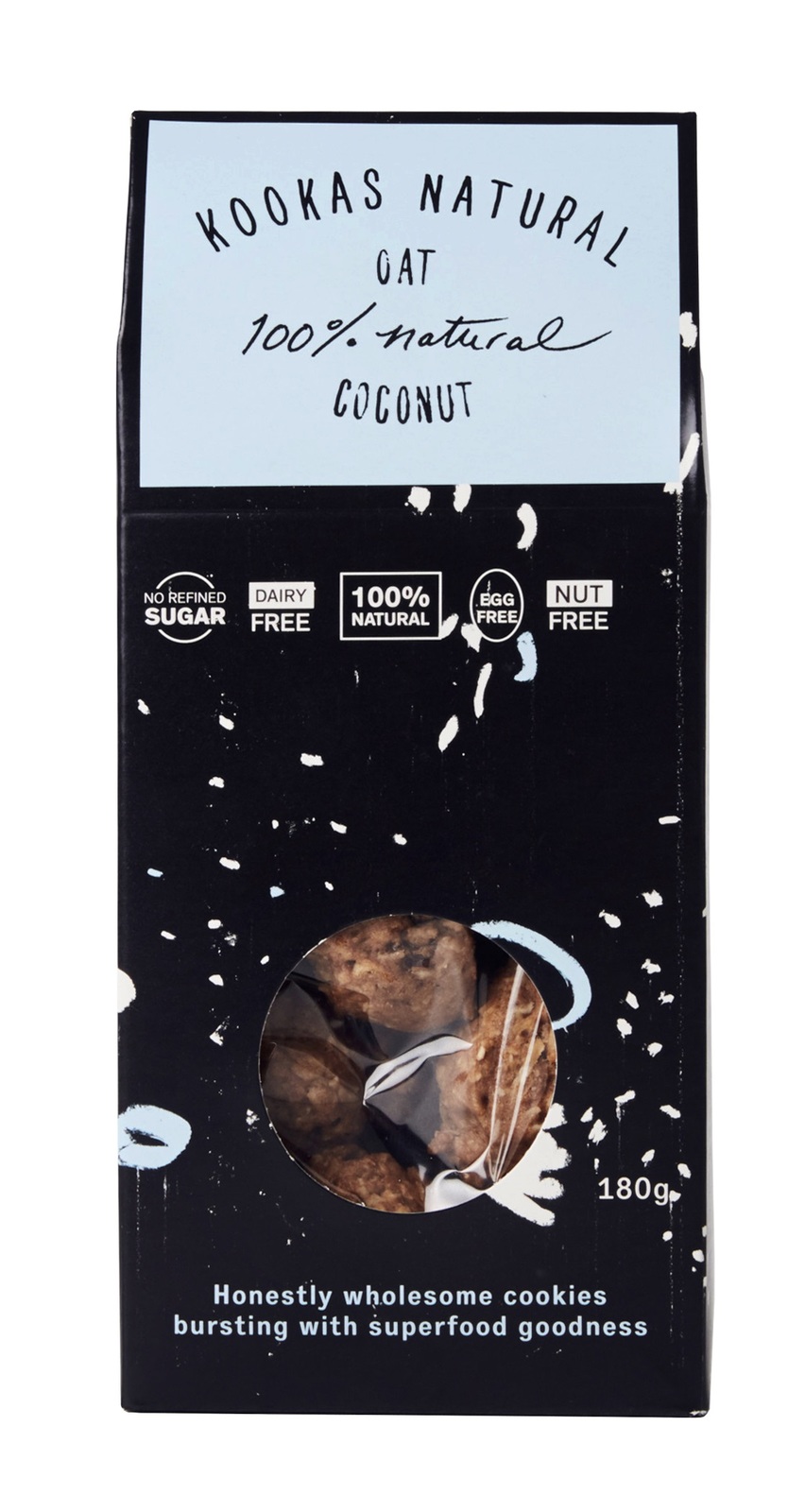 Kooka's Natural Biscuits Oat & Coconut at Mighty Ape NZ