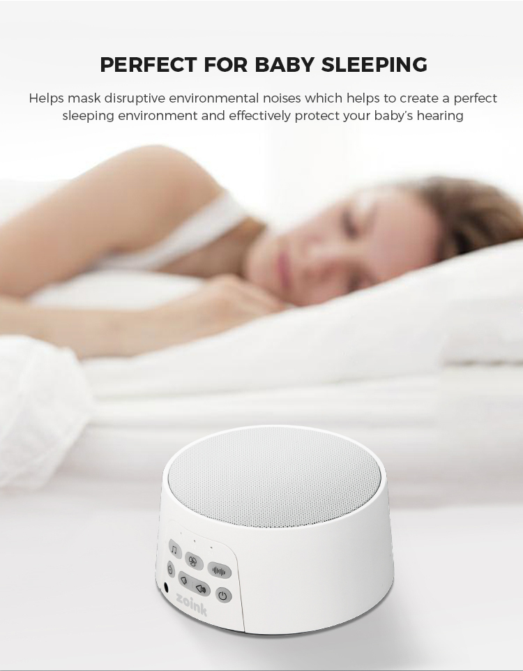 Natural Sound White Noise Machine - White image