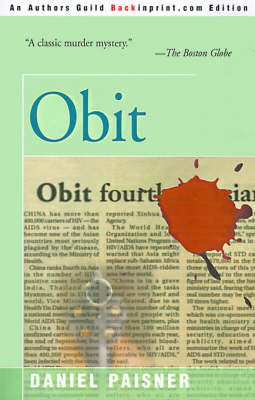 Obit on Paperback by Daniel Paisner