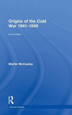 Origins of the Cold War 1941-1949 on Hardback by Martin McCauley