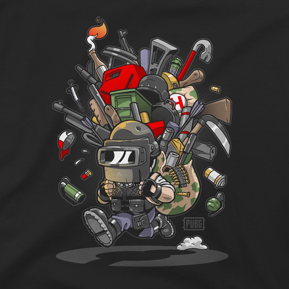 PUBG Looted Premium Tee (XXX-Large) image