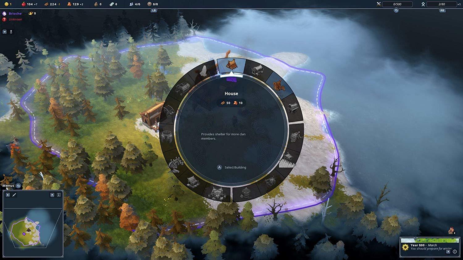 Northgard on Switch