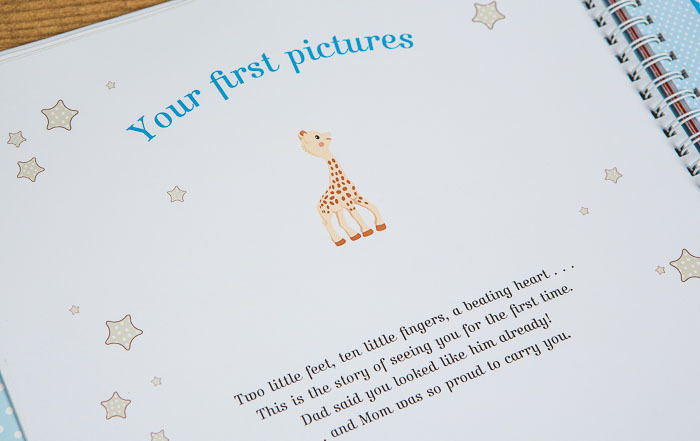 My Baby Album with Sophie La Girafe by Sophie La Girafe image