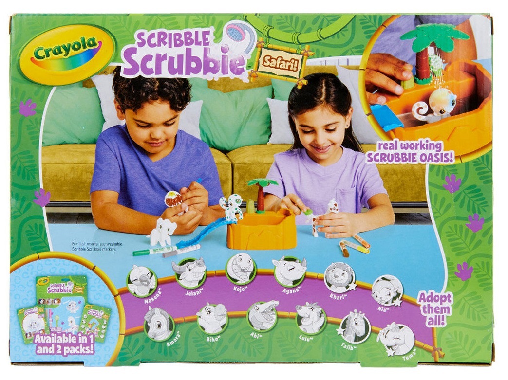 Crayola Scribble Scrubbies Safari Play Set