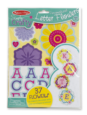 Melissa & Doug: Simply Crafty Personalized Letter Flowers image