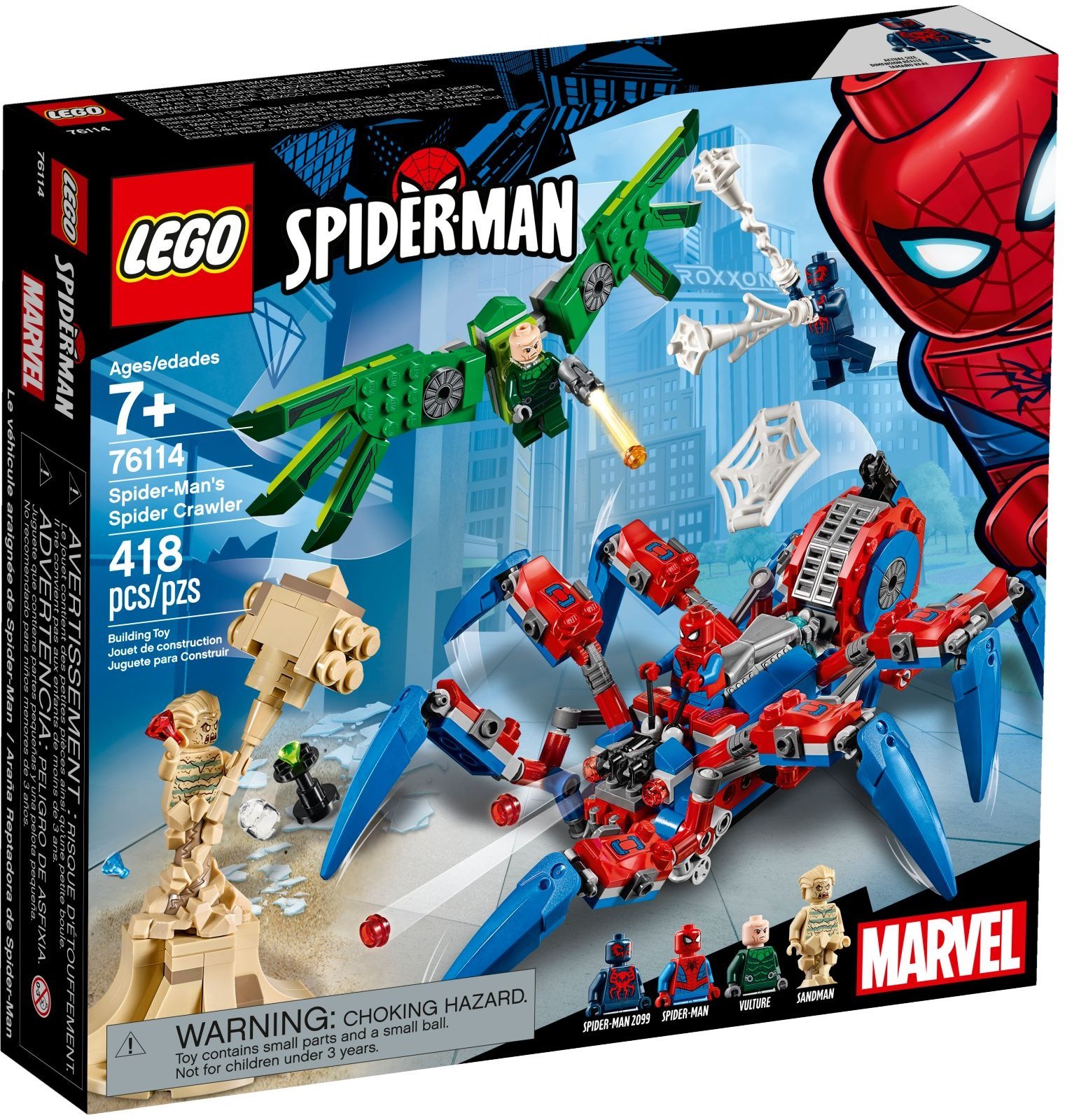 LEGO Super Heroes - Spider-Man's Spider Crawler (76114) image