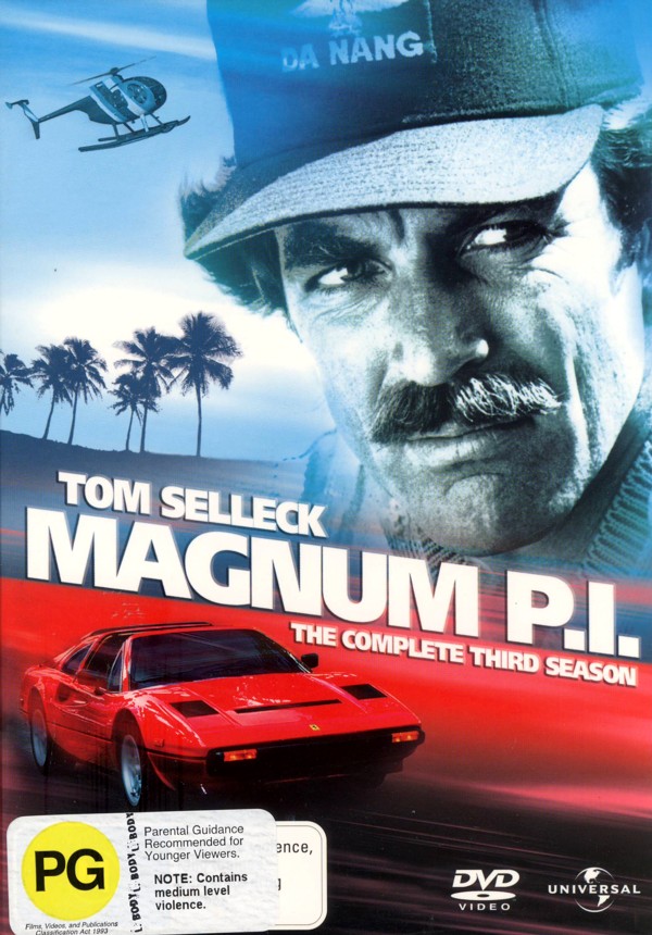 Magnum P.I. - Complete Season 3 (6 Disc Set) on DVD image
